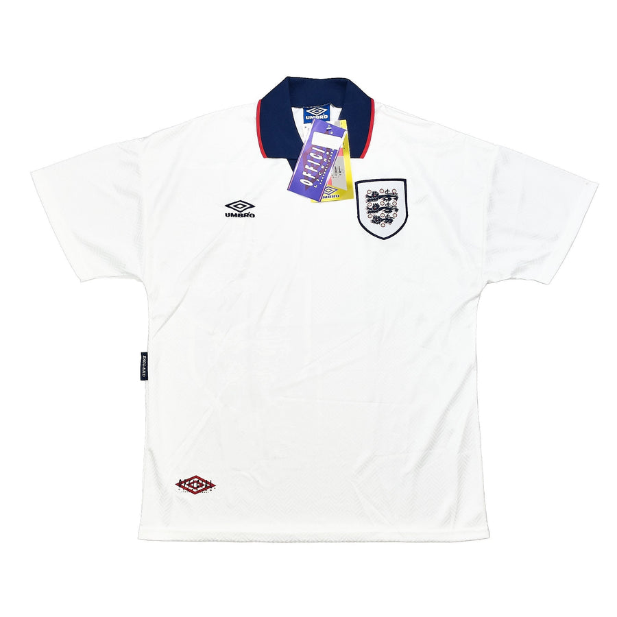 1993/95 England *BNWT* Home Shirt (XL) Umbro
