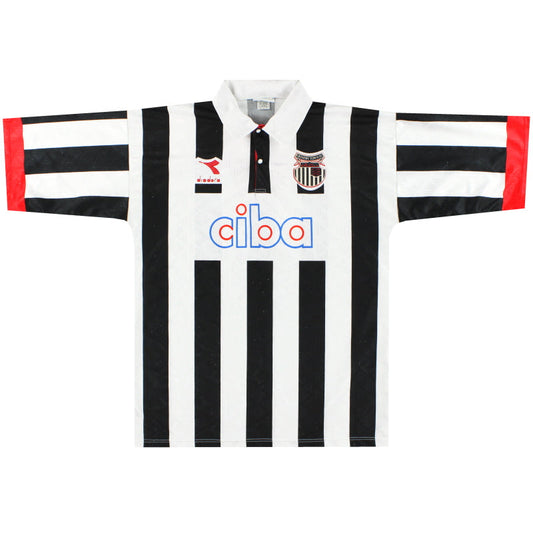 1994-95 Grimsby Town Diadora Home Shirt L
