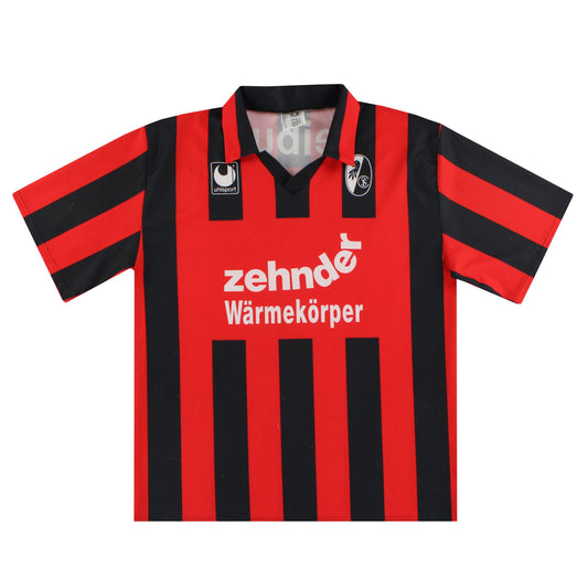 1994-95 Freiburg Uhlsport 'Signed' Home Shirt XL