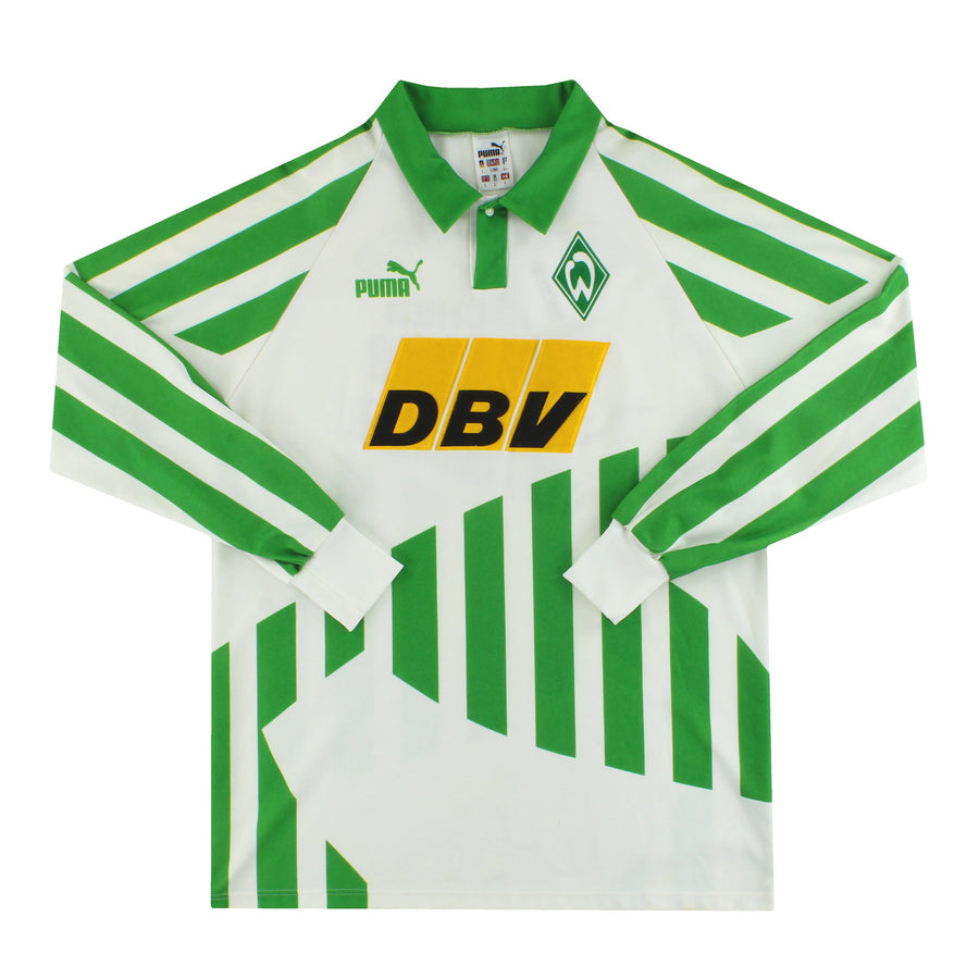 1994-95 Werder Bremen 'Fan-Club' Home Shirt L/S