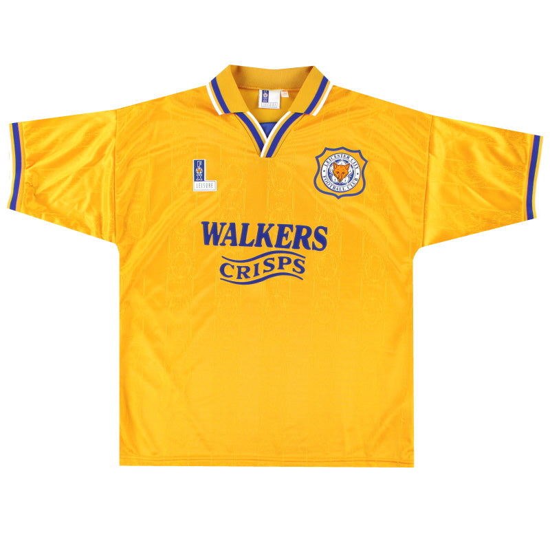 1994-96 Leicester Fox Leisure Away Shirt *As New* L