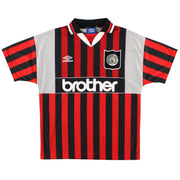 1994-96 Manchester City Umbro Away Shirt L