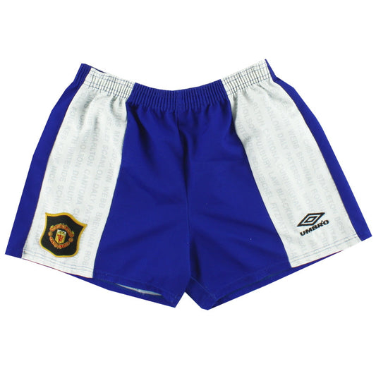 1994-96 Manchester United Umbro Third Shorts XS