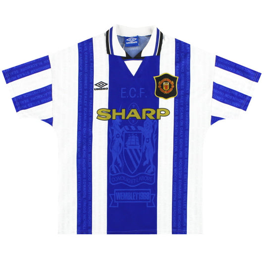 1994-96 Manchester United Umbro Third Shirt L