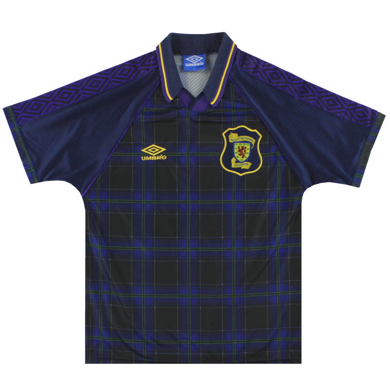 1994-96 Scotland Umbro Home Shirt XL