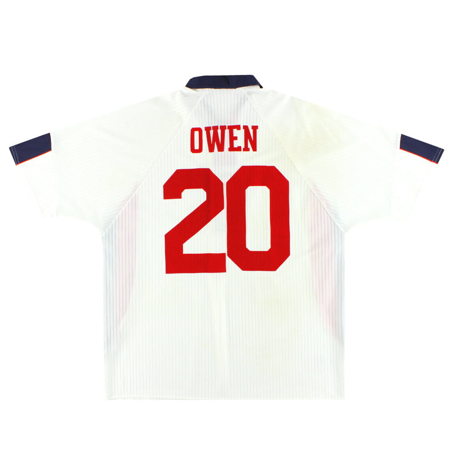 1997-99 England Umbro Home Shirt Owen #20 XXL