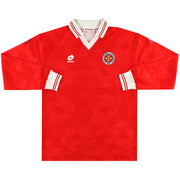1994 Malta Lotto Match Issue Home Shirt #16 L/S L