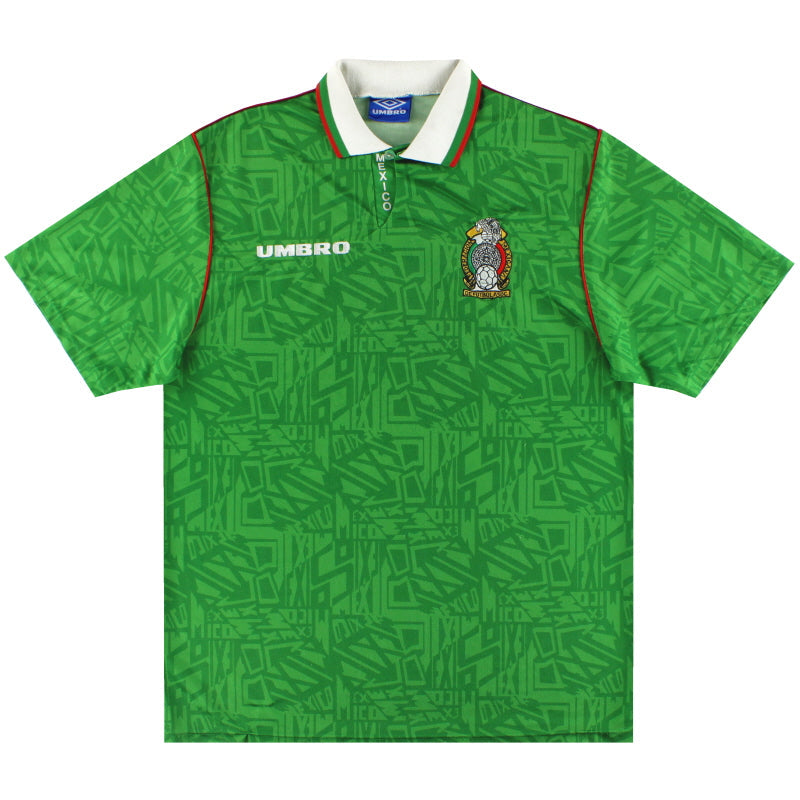 1994 Mexico Umbro Home Shirt L