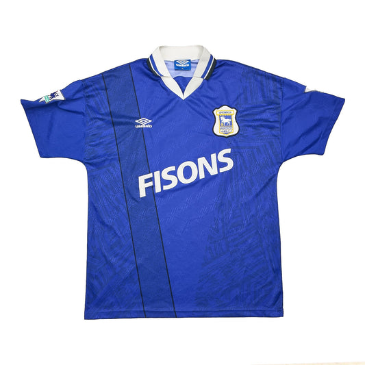 1994/95 Ipswich Town #6 Home Shirt (XL) Umbro