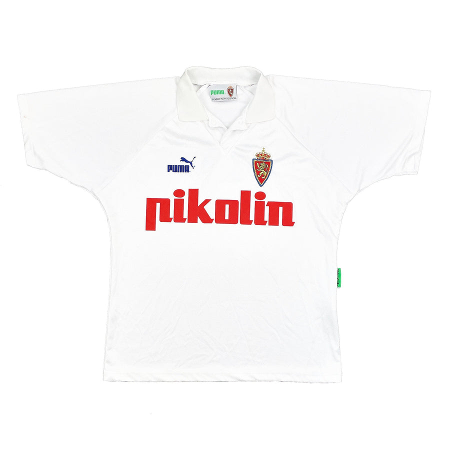 1994/95 Real Zaragoza #9 Home Shirt (L) Puma