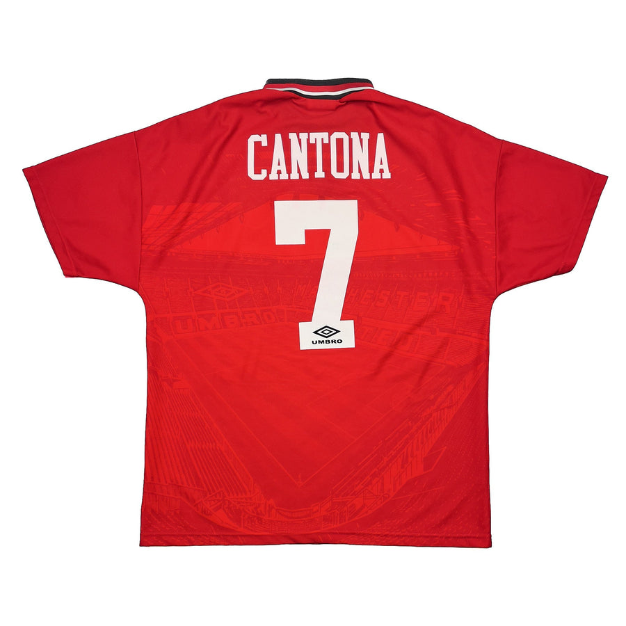 1994/96 Manchester United Cantona #7 Home Shirt (L) Umbro
