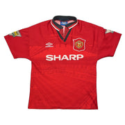 1994/96 Manchester United Cole #17 Home Shirt (Y) Umbro