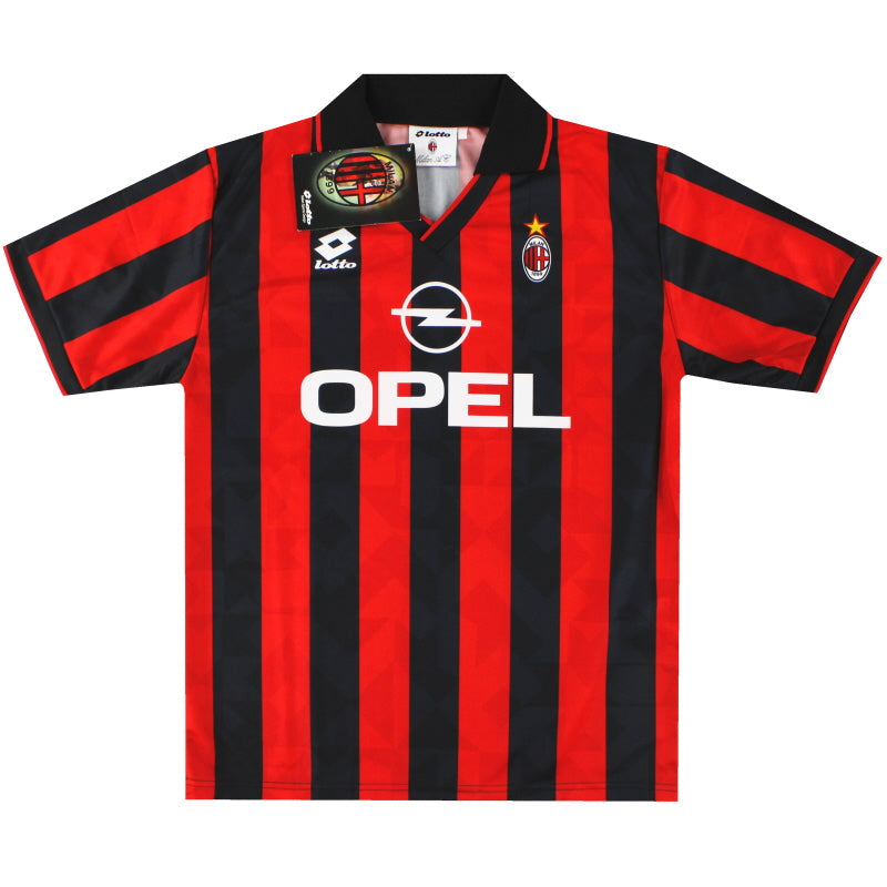1995-96 AC Milan Lotto Home Shirt *w/tags* XL