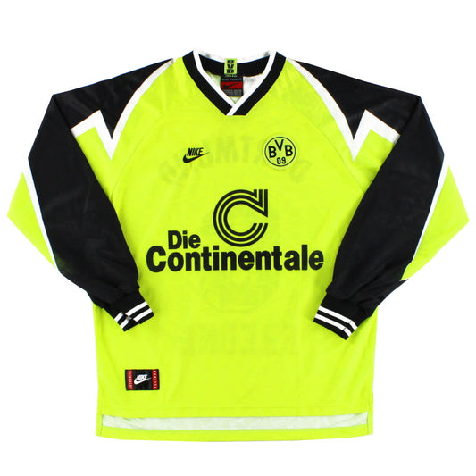 1995-96 Borussia Dortmund Nike Home Shirt L/S M