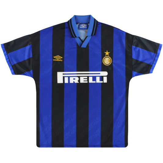 1995-96 Inter Milan Umbro Home Shirt M