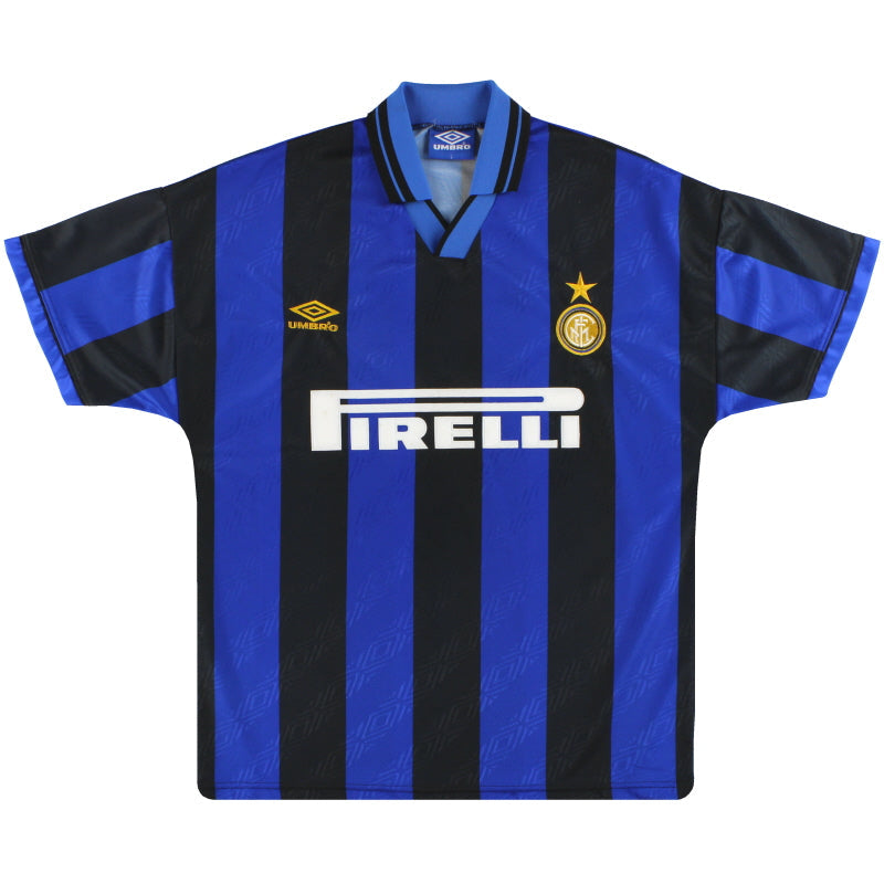 1995-96 Inter Milan Umbro Home Shirt M
