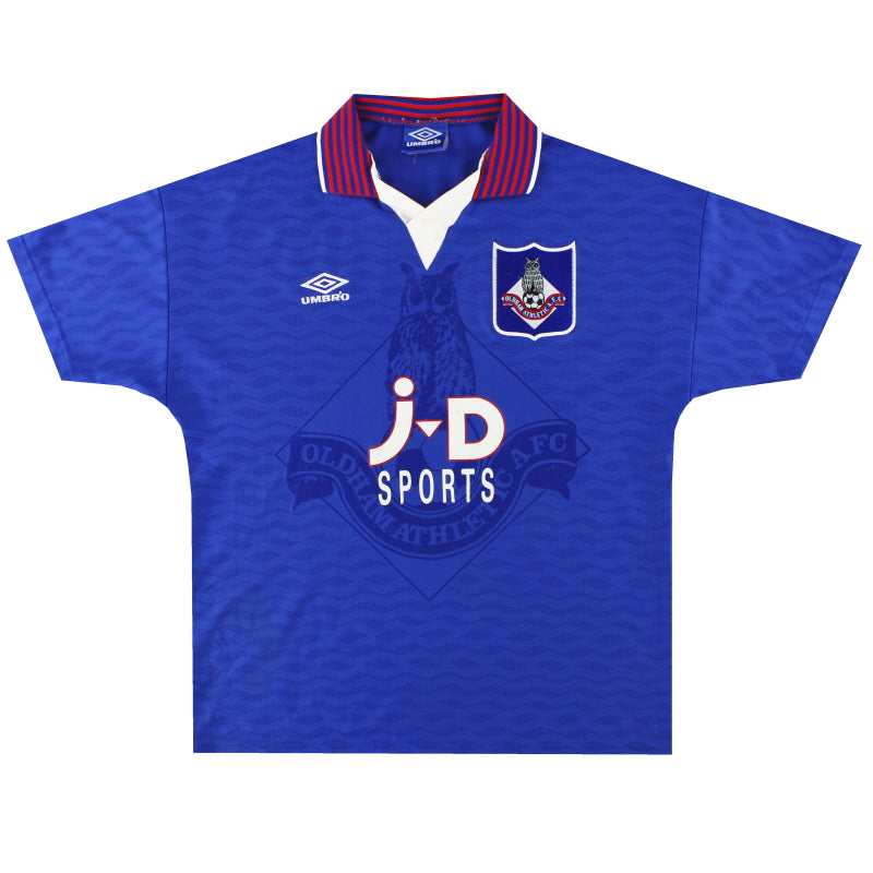 1995-96 Oldham Umbro Home Shirt M