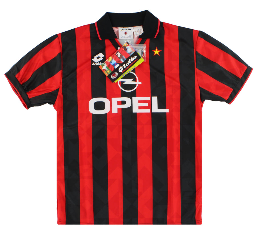 1995-96 AC Milan Lotto Home Shirt *w/tags* XL