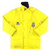 1995-96 Juventus Kappa Staff Issue Padded Rain Coat XL