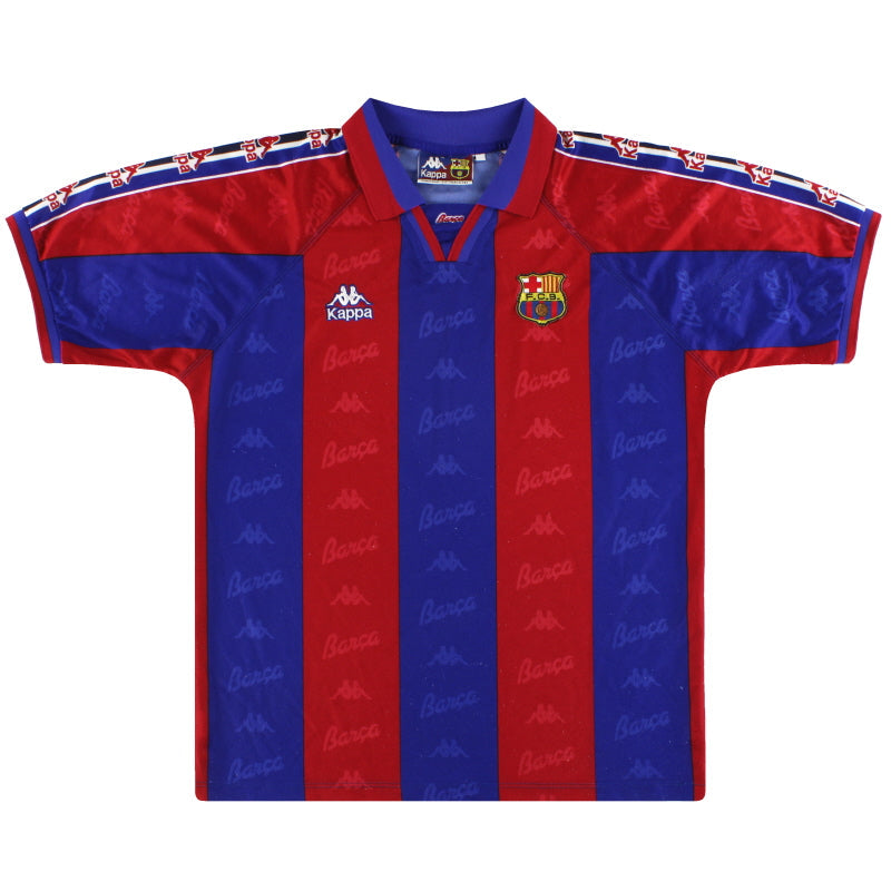 1995-97 Barcelona Kappa Home Shirt S