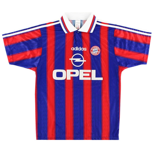 1995-97 Bayern Munich adidas Home Shirt Klinsmann #18 M