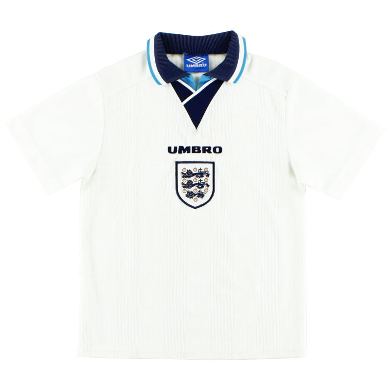 1995-97 England Umbro Home Shirt M.Boys