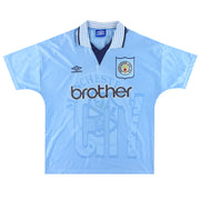 1995-97 Manchester City Umbro Home Shirt L