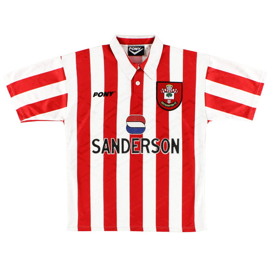 1995-97 Southampton Pony Home Shirt *Mint* L