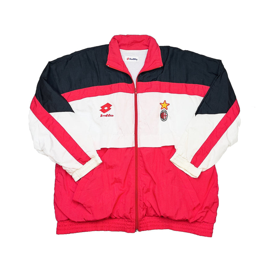 1995/96 AC Milan Track Jacket (M) Lotto