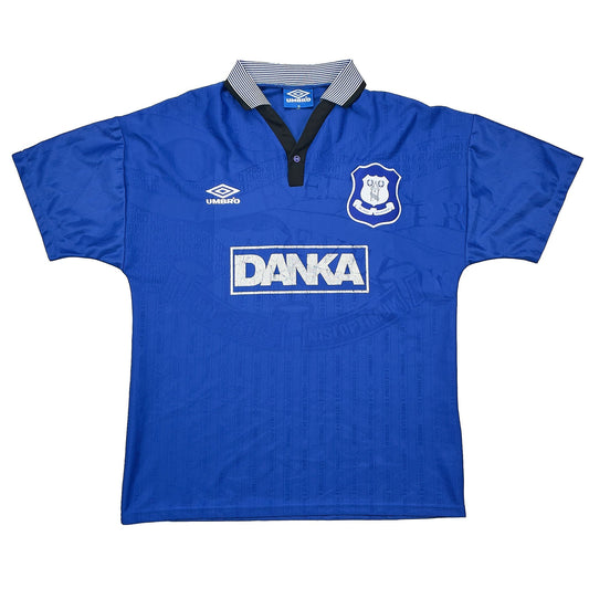 1995/97 Everton Home Shirt (M) Umbro
