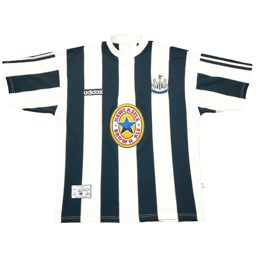 1995/97 Newcastle United Home Shirt (L) Adidas