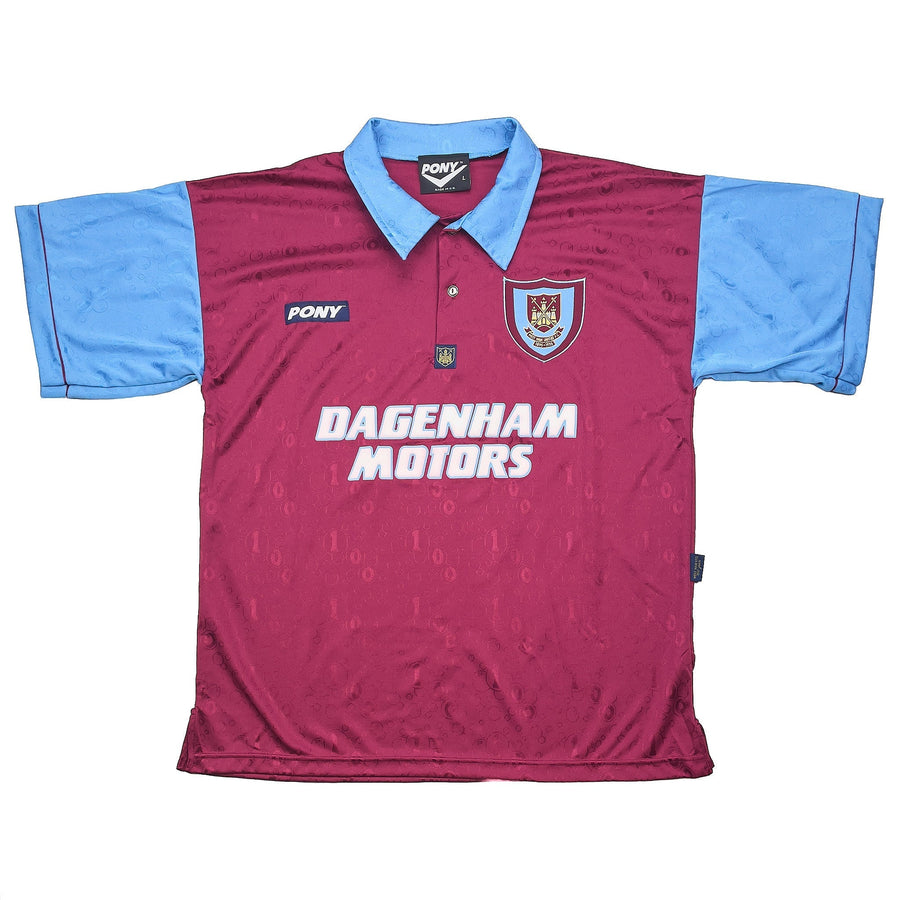 1995/97 West Ham *Mint* Home Shirt (L) Pony