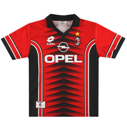 1996-97 AC Milan Lotto Training Shirt S