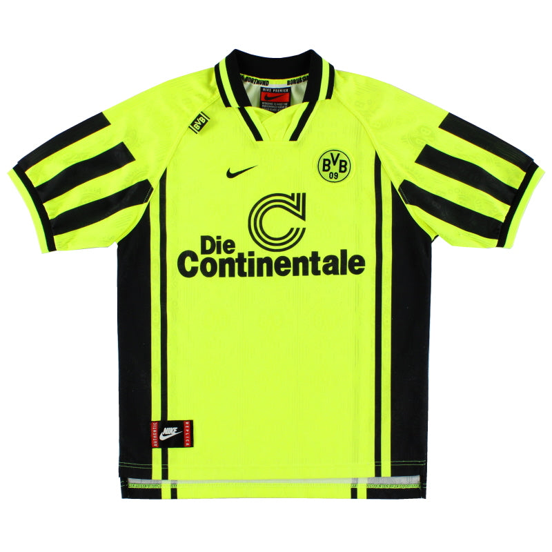 1996-97 Borussia Dortmund Nike Home Shirt *Mint* M
