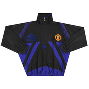 1996-97 Manchester United Umbro 1/2 Zip Track Jacket M
