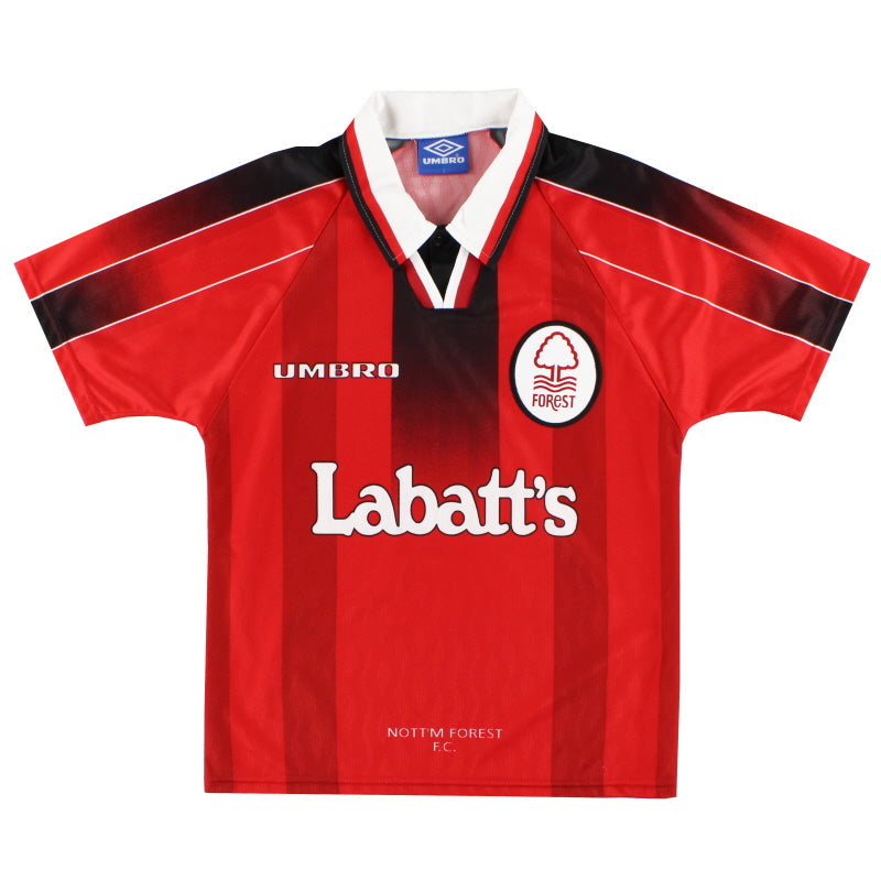 1996-97 Nottingham Forest Home Shirt L.Boys