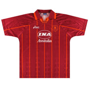 1996-97 Roma Asics Home Shirt XL