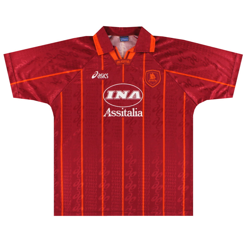 1996-97 Roma Asics Home Shirt XL
