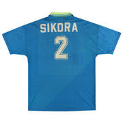 1996-97 Lens Umbro Away Shirt Sikora #2 XL