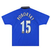 1996-97 Manchester United Umbro Third Shirt Poborsky #15 L