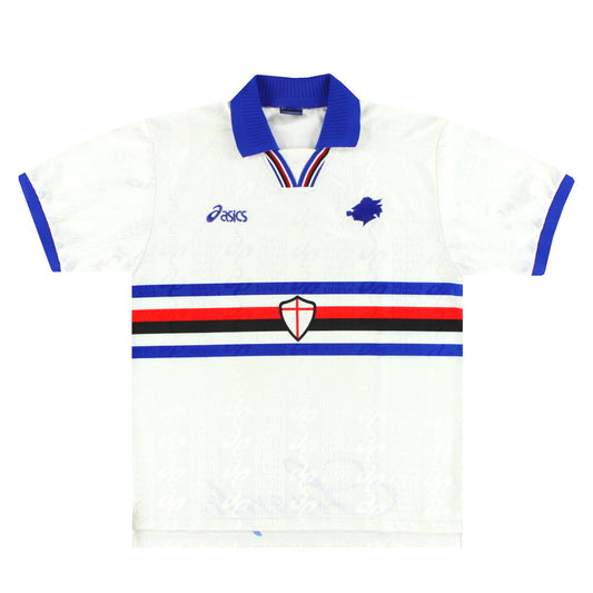 1996-97 Sampdoria Asics Away Shirt L