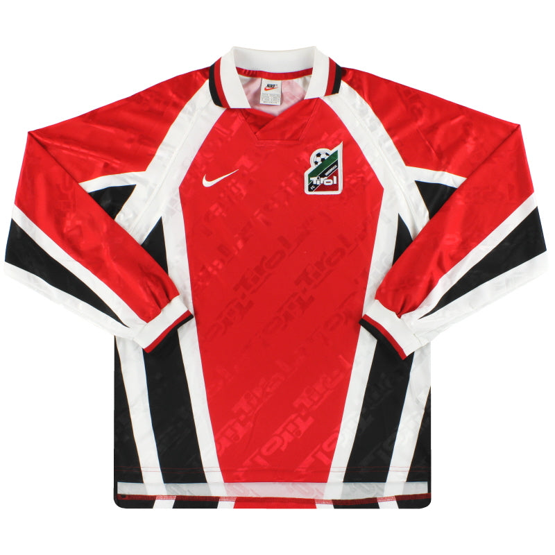1996-98 FC Tirol Innsbruck Nike Home Shirt L/S