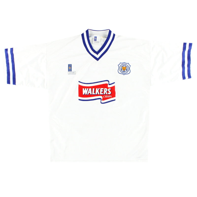 1996-98 Leicester Fox Leisure Away Shirt XL