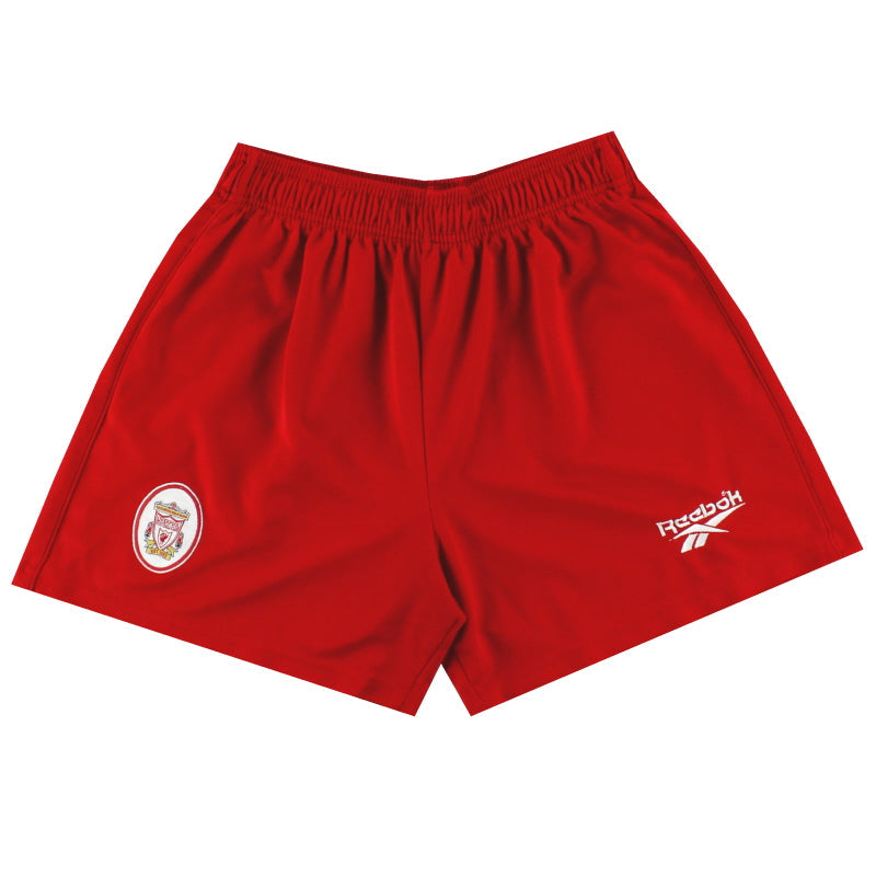 1996-98 Liverpool Reebok Home Shorts S