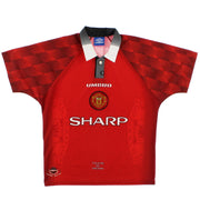 1996-98 Manchester United Umbro Home Shirt Y