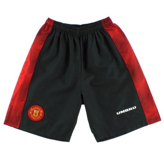 1996-98 Manchester United Umbro Home Change Shorts L.Boys