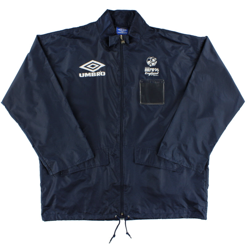 1996 Euro 96 Umbro Press Rain Coat *Mint* XXL
