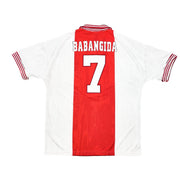 1996/97 Ajax Babangida #7 *BNWOT* Home Shirt (XL) Umbro