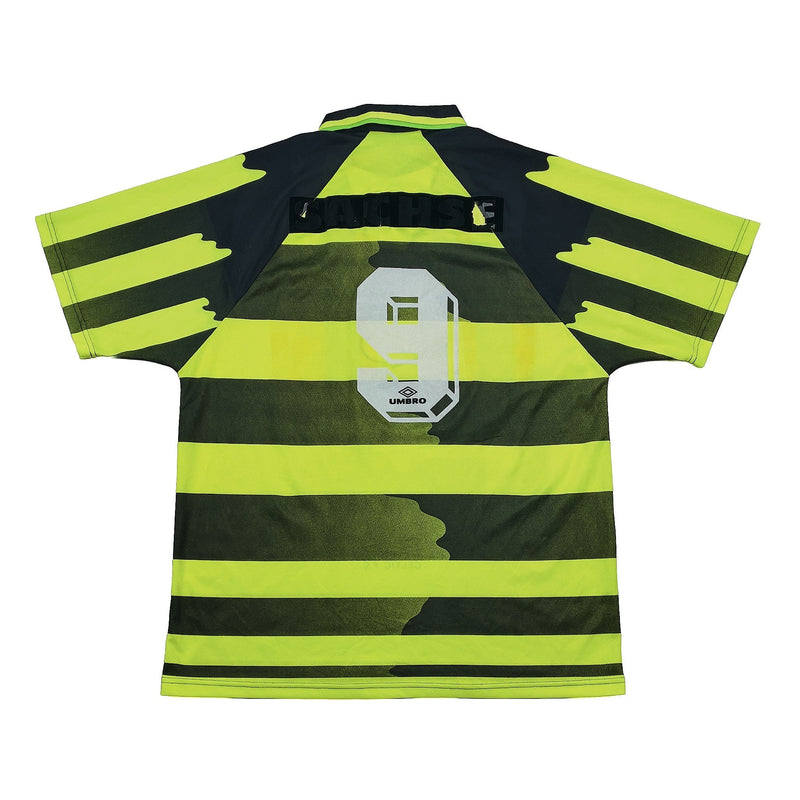 1996/97 CELTIC #9 AWAY SHIRT (XL) UMBRO