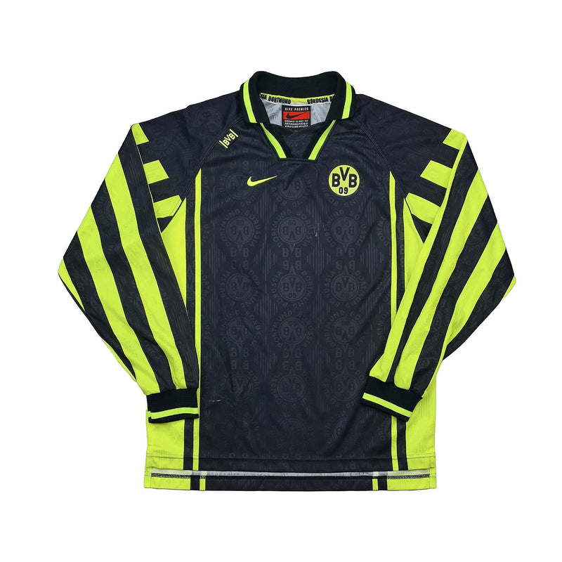 1996/97 Dortmund L/S Away Shirt (XL.Kids) Nike